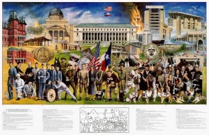 Aggie Timeline Print by Benjamin Knox